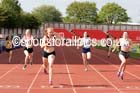Womens under-17s 200 metres, North Eastern Champs, Gateshead Stadium. Photo: David T. Hewitson/Sports for All Pics